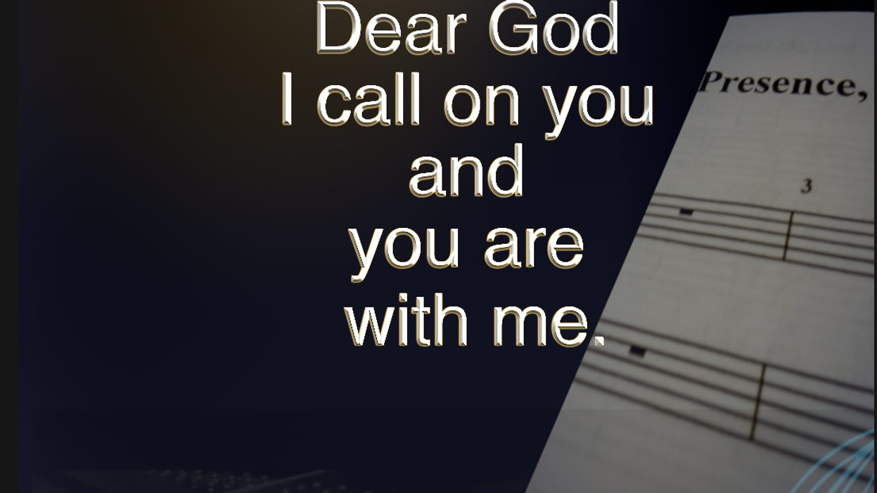 Dear God I Cal On You